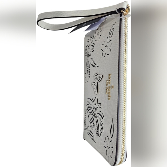 Kate Spade New York Perforated Medium L-Zip Wristlet. NEW WITH TAGS! - Picture 9 of 12